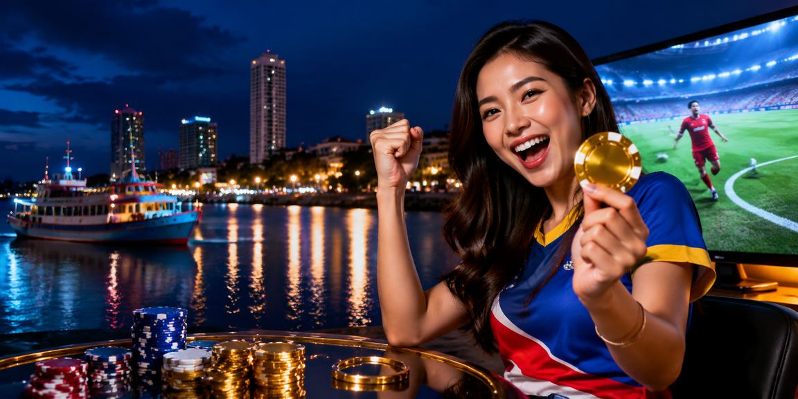 Pemain di Penang menggunakan peranti mudah alih untuk pertaruhan dalam talian bersama ticket2u